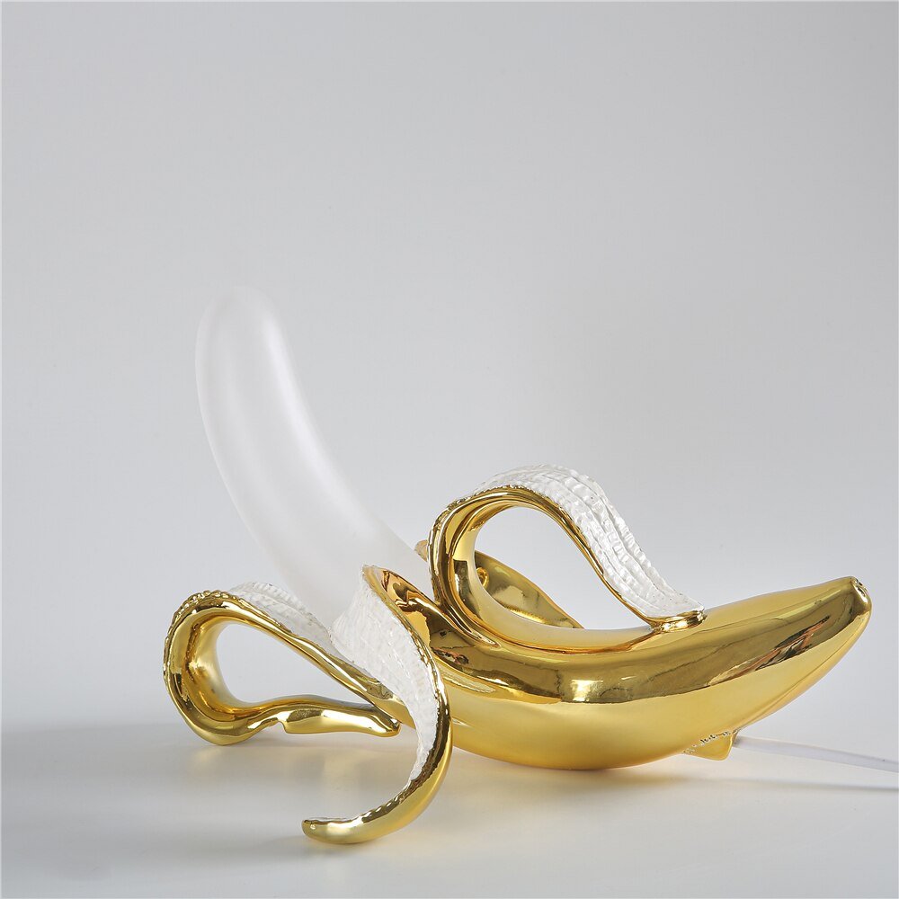 Bananenblatt – Elegante Tischlampe