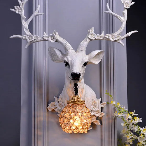 DeerCharm – Rustikale Wandleuchte