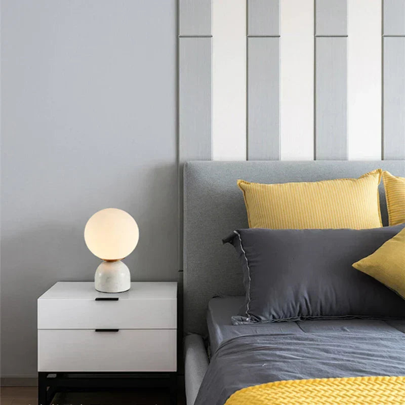 MarbleLume - Marmor Tischlampe