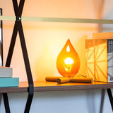Novix - LED-Tischlampe Flammeneffekt