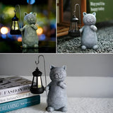 KittyGlow - Solar Katzenlampe