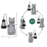 KittyGlow - Solar Katzenlampe