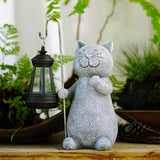 KittyGlow - Solar Katzenlampe