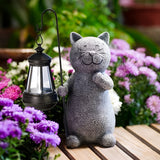KittyGlow - Solar Katzenlampe