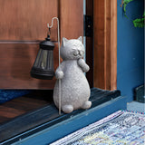 KittyGlow - Solar Katzenlampe