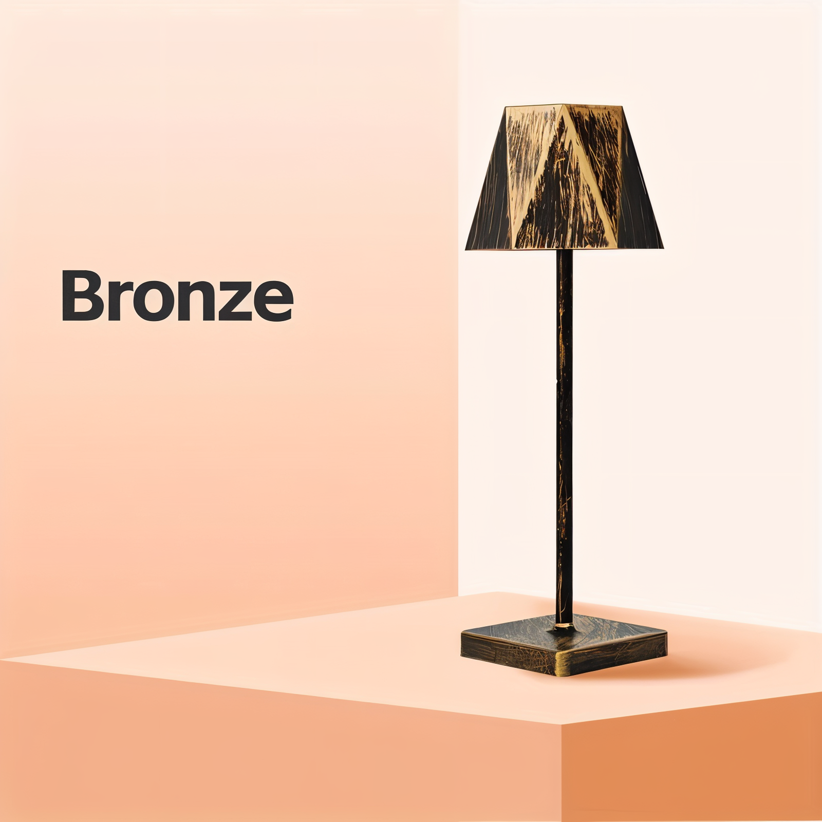 PolyGlow – LED-Tischlampe mit Sechskant-Design