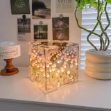 BloomLight - Blumen Tischlampe
