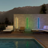 LumoGlow – RGB Außenwandleuchte