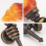 TorchGlow – Industrielle Wandleuchte