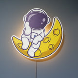 GalaxyGlow - Astronautenlampe Wand