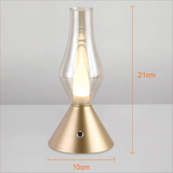 RomanticGlow - Glaskeramische Tischlampe