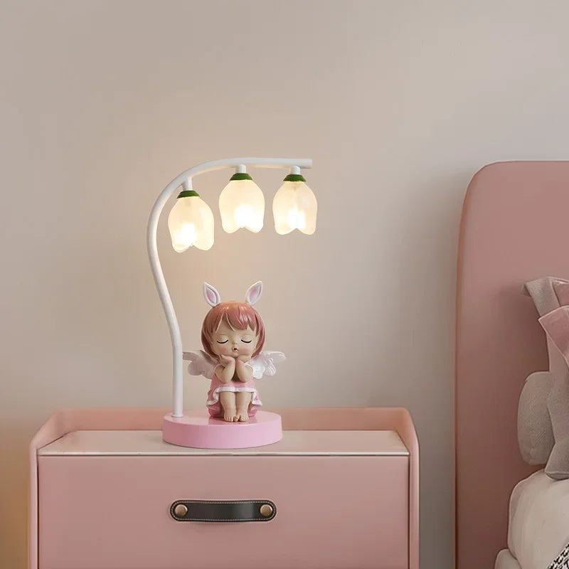 BlossomGlow - LED Kinderlampe