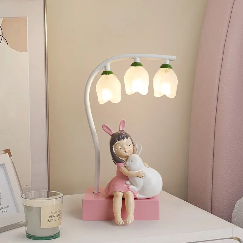 BlossomGlow - LED Kinderlampe