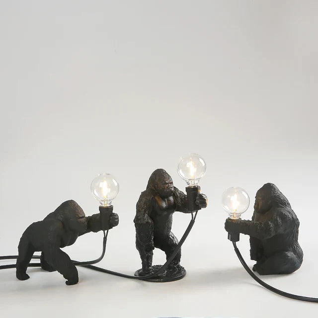 GorillaLux - Gorilla Tischlampe