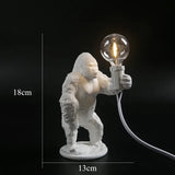 GorillaLux - Gorilla Tischlampe