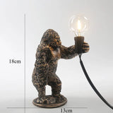 GorillaLux - Gorilla Tischlampe