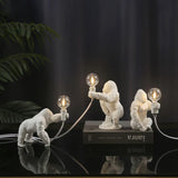 GorillaLux - Gorilla Tischlampe