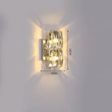 CrystalLuxe – Wandleuchte Schlafzimmer