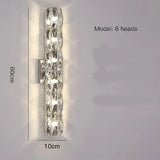 CrystalLuxe – Wandleuchte Schlafzimmer