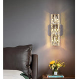 CrystalLuxe – Wandleuchte Schlafzimmer