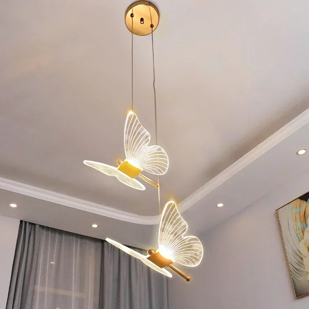 Luminoir - LED Schmetterling Pendelleuchte