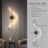 LumiForge - Moderne Wandleuchte