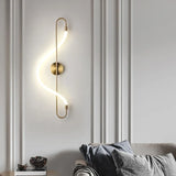 CurveGlow – Moderne LED-Wandleuchte