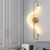 CurveGlow – Moderne LED-Wandleuchte