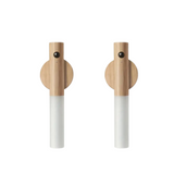 LumiWood – Wiederaufladbares LED Nachtlicht mit Bewegungssensor, USB & Magnetischer Wandhalterung