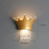 RoyalGlow – Kristall Kronen-Wandleuchte