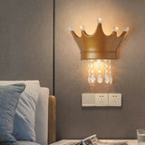 RoyalGlow – Kristall Kronen-Wandleuchte