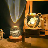GalaxyGlow - Sonnensystem Tischlampe