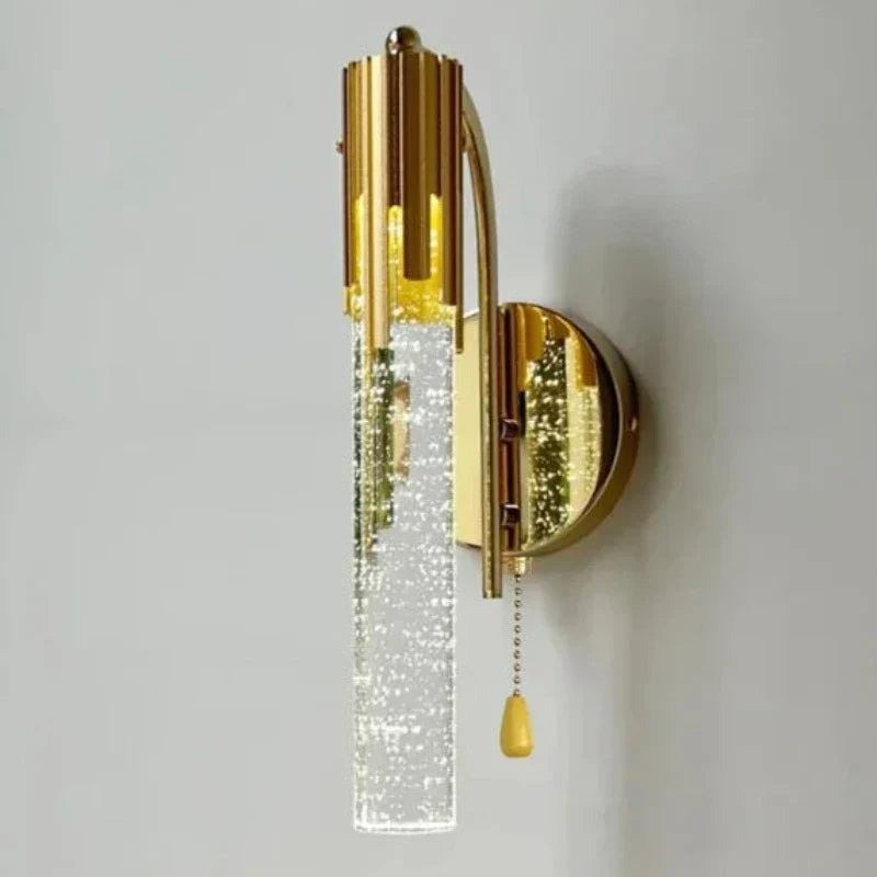 CrystalGlow - Kristall Wandleuchte