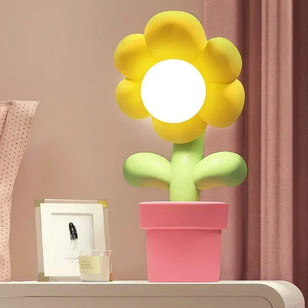 BloomGlow - LED Blumentischlampe