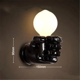 IndustrialGlow – Metall Wandleuchte