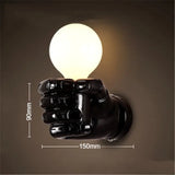 IndustrialGlow – Metall Wandleuchte