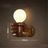 IndustrialGlow – Metall Wandleuchte