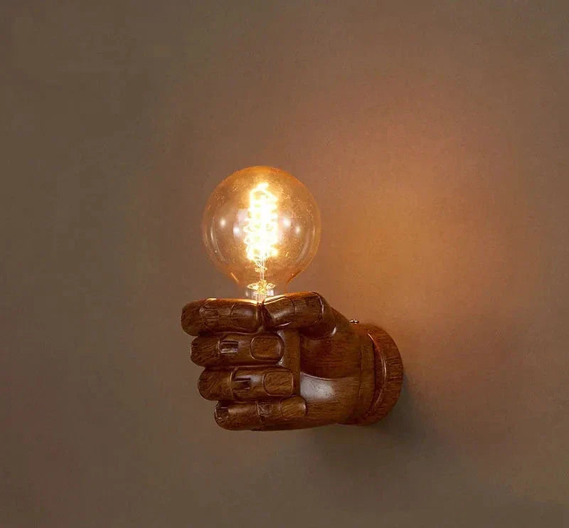 IndustrialGlow – Metall Wandleuchte