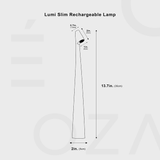 Lumi - Slim Wiederaufladbare Lampe