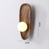 Alvra - Wandleuchte Holz
