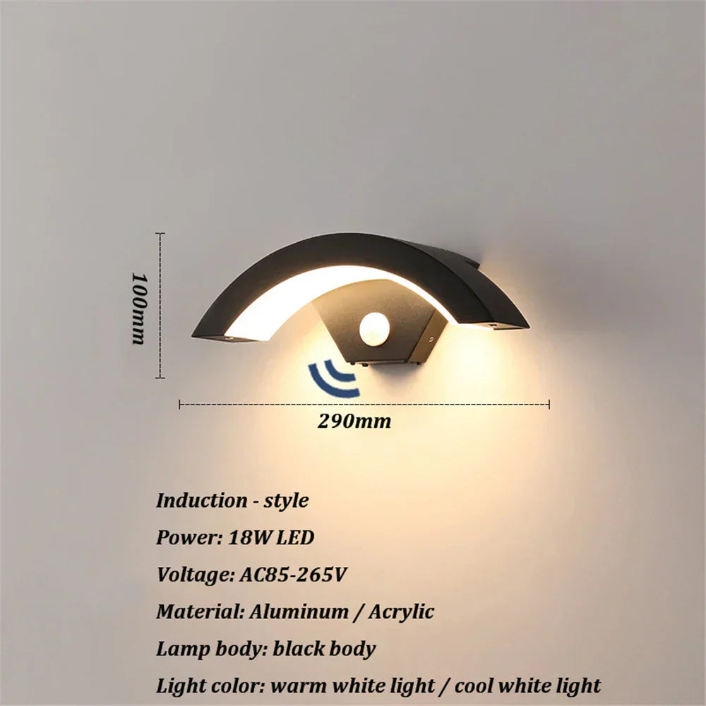 LichtBeeld - Außenwandleuchte