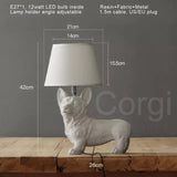PupArt – Art Deco Welpenlampe