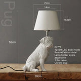 PupArt – Art Deco Welpenlampe