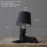 PupArt – Art Deco Welpenlampe