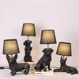 PupArt – Art Deco Welpenlampe
