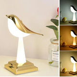 NatureGlow - Vogel Tischlampe