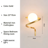 LumiÉlégance – Glas-Wandleuchte