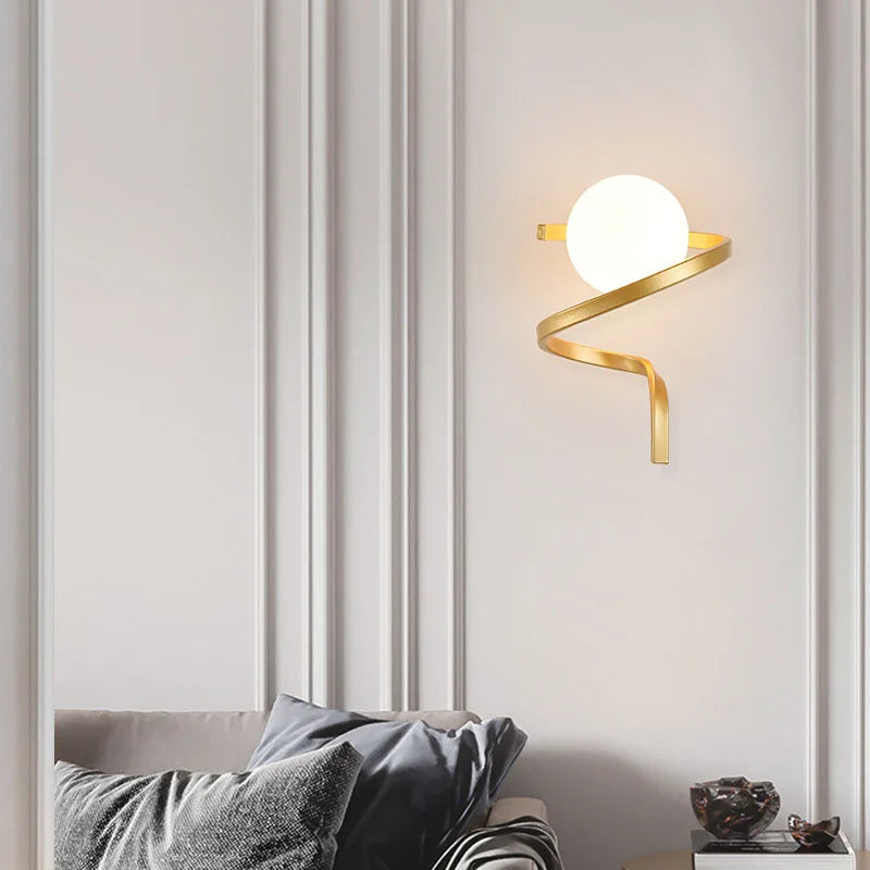 LumiÉlégance – Glas-Wandleuchte