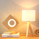 NordicGlow - Holztischlampe