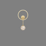 LuxeGlow – Goldene Wandleuchte